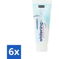 Sence 6 x - Whitening - Tandpasta - Met Fluor - 75 ml - Tandpasta - Witte Tanden - Fluoride - Whitening - Frisse Adem
