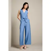 LOLALIZA Jumpsuit P Costuni 06004763 1638 Blue Denim Dames Maat - W34