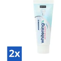 Sence 2 x - Whitening - Tandpasta - Met Fluor - 75 ml - Tandpasta - Witte Tanden - Fluoride - Whitening - Frisse Adem