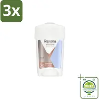 Rexona 3 x - Deodorant Stick - Women Maximum Protection Clean Scent - Anti-transpirant - 45 ml - Grootverpakking - Anti-transpirant - Deodorant - Zweet - Lichaamsgeur - Bescherming