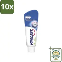 Prodent 10 x Tandpasta Cool Mint 75 ml - Grootverpakking - Tandpasta - Tandbederf - Tanderosie - Tandglazuur - Fluoride