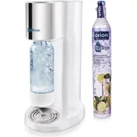Orion Sodamaker Wit met Co2 Cilinder AQUADREAM - Bruiswatertoestel - Bruiswatermachine - Soda - Bruiswater Maker
