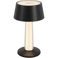 Sompex LULU, draadloze tafellamp , zwart - 19cm hoog dimbaar - oplaadbaar - Stijlvol voor binnen en buiten - en past zich perfect aan uw interieurstijl aan.