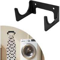 Famanu – Wandmontage strijkplankhouder, Y T been strijkplank hanger voor wasruimte, handige strijkplankhaken voor het ophangen van strijkplanken