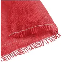 vidaXL Jute Roll 200 x 5000 cm Rood