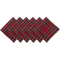 Famanu – Set van 6 metallic servetten, 20 x 20 inch, perfect voor dinerfeesten en dagelijks gebruik