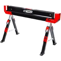 AWTOOLS AW33525 - Verstelbare Kobyłka Standaard - 62-82cm - Staal - 1200kg Draagkracht