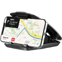 Famanu – GPS dashboardhouder voor in de auto, mobiele telefoonhouder voor 3-6,8 inch apparaten, antislip kleefhouder