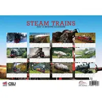 CalendarsRUs Steam Trains A3 Kalender 2027