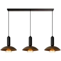 Lucide GRANTHAM - Hanglamp - 3xE27 - Koffie - Essential