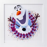 Grupo Erik Disney Frozen - Art Collector Print 30x30 cm (inclusief kader)
