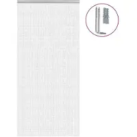 vidaXL Vliegengordijn kettingen 100x200 cm aluminium