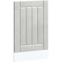 vidaXL Vaatwasserfront Lucca, betonkleur, houtvezel