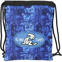 Safta Rugtas met Koordjes El Niño Roller Blauw Zwart 35 x 40 x 1 cm