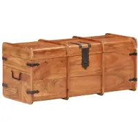vidaXL Opbergkist 90x40x40 cm massief acaciahout