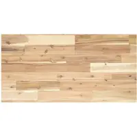 vidaXL Wandschap zwevend 100x40x2 cm onbehandeld massief acaciahout