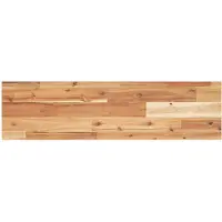 vidaXL Wandschap zwevend olieafwerking 100x20x2 cm massief acaciahout