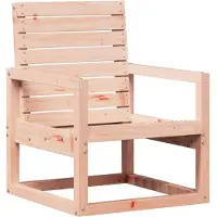 vidaXL Tuinstoel, 57,5x63x76 cm, massief Douglasiehout