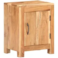 vidaXL Nachtkastje 40x30x50 cm massief acaciahout
