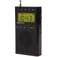 Sanyo Portable Digitale Radio Sanyo Zwart AM/FM