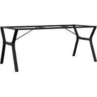 vidaXL Eettafelpoten Y-frame 180x80x73 cm staal