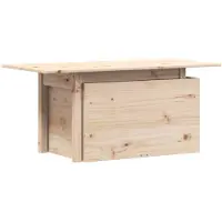 vidaXL Tuintafel 100x50x75 cm massief grenenhout