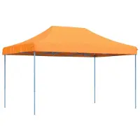 vidaXL Partytent, opvouwbaar, pop-up model, oranje, 440x292x315 cm