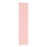 vidaXL Plissé rolgordijn 45x200 cm stofbreedte 44,4 cm polyester roze
