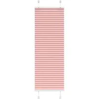 vidaXL Plissé rolgordijn 50x100 cm stofbreedte 49,4 cm polyester roze