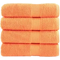 vidaXL Badhanddoeken SOLUND 4 st 600 g/m² 100x150 cm