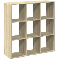 vidaXL Kamerscherm / boekenkast 102x29x103,5 cm hout sonoma eikenkleur