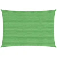 vidaXL Zonnezeil 160 g/m² 2,5x4,5 m hdpe lichtgroen