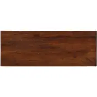 vidaXL Tafelblad rechthoekig 90x20x3,8 cm massief gerecycled hout