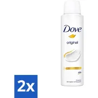 Dove 2 x Original - Deospray - Anti-Transpirant - 150 ml - Deodorant - - Antitranspirant - Langdurige Bescherming - Hydraterende Crème