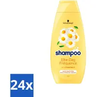 Schwarzkopf - Shampoo - Dagelijks gebruik - Kamille - Geschikt voor alle haartypes - 400 ml - Voordeelverpakking - 24 stuks