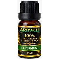 Arowell Pepermunt Etherische Olie – 15 ml – 100% Natuurlijk – Aromatherapie – Diffuser – Oliebrander – Sauna & Massage