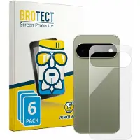 BROTECT Screenprotector 6 Stuks voor Google Pixel 11 Pro XL (Achterkant) Beschermglas transparant