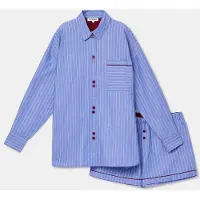 Woody meisjes pyjama streep WKA/951-14 jaar