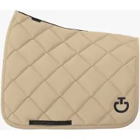Cavalleria Toscana Diamond Quilted Jersey Zadeldek Full Beige