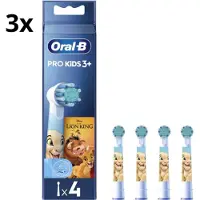 Oral-B Oral B PRO Kids Opzetborstels Lion King - 3 x 4 stuks