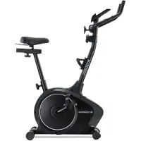Urbogym ARGO SILVER Hometrainer - Magnetische Fitnessfiets - 8 Weerstandsniveaus - Vliegwiel 6 kg - Max. 130 kg - Grijs