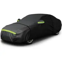 Famanu – Autohoes Waterdichte Sedanhoes Buitenkant Bescherming Oxford Doek Anti-UV Stofdicht Regenbestendig voor Winteropslag Buiten