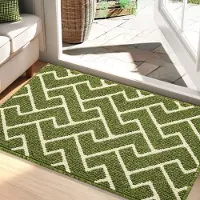 Famanu – Deurmat voor binnen met microvezeloppervlak, antislip en wasbaar, ideaal voor entree en gang, 60x90 cm