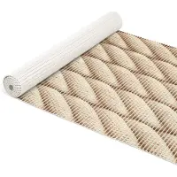 ANRO Badmat Touw Beige 65x120cm Antislip Douchemat Afwasbaar Sneldrogend