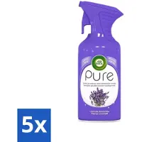 Air Wick 5 x - Luchtverfrisser Spray - Paarse Lavendel - 250ml - Voordeelverpakking - 5 stuks