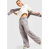 Unlike Humans Checkers Wide Leg Joggers, grijs