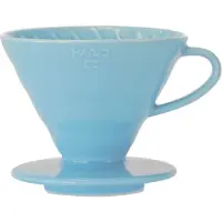 Hario Keramische koffiedruppelaar Hario "V60-02 Blue"