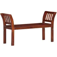 vidaXL Bank 111 cm massief acaciahout