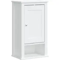 vidaXL Badkast BERG, wit, 40x27x71,5 cm, massief grenenhout