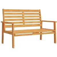 vidaXL Tuinbank, 120 cm, massief acaciahout